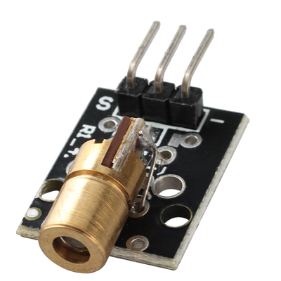Copper Electronic Head Project 650nm Dot Laser Diode Laser Sensor Module Red Laser Distance Sensor Module For Arduino